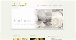 Desktop Screenshot of fleursdefrance.be